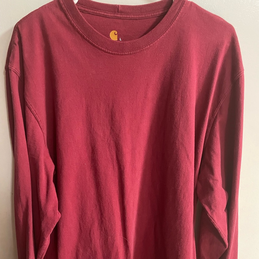 Men’s Carhartt long sleeve T shirt size Large